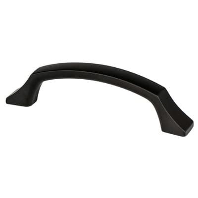 Century Edge Pull 96mm CC Matte Black 