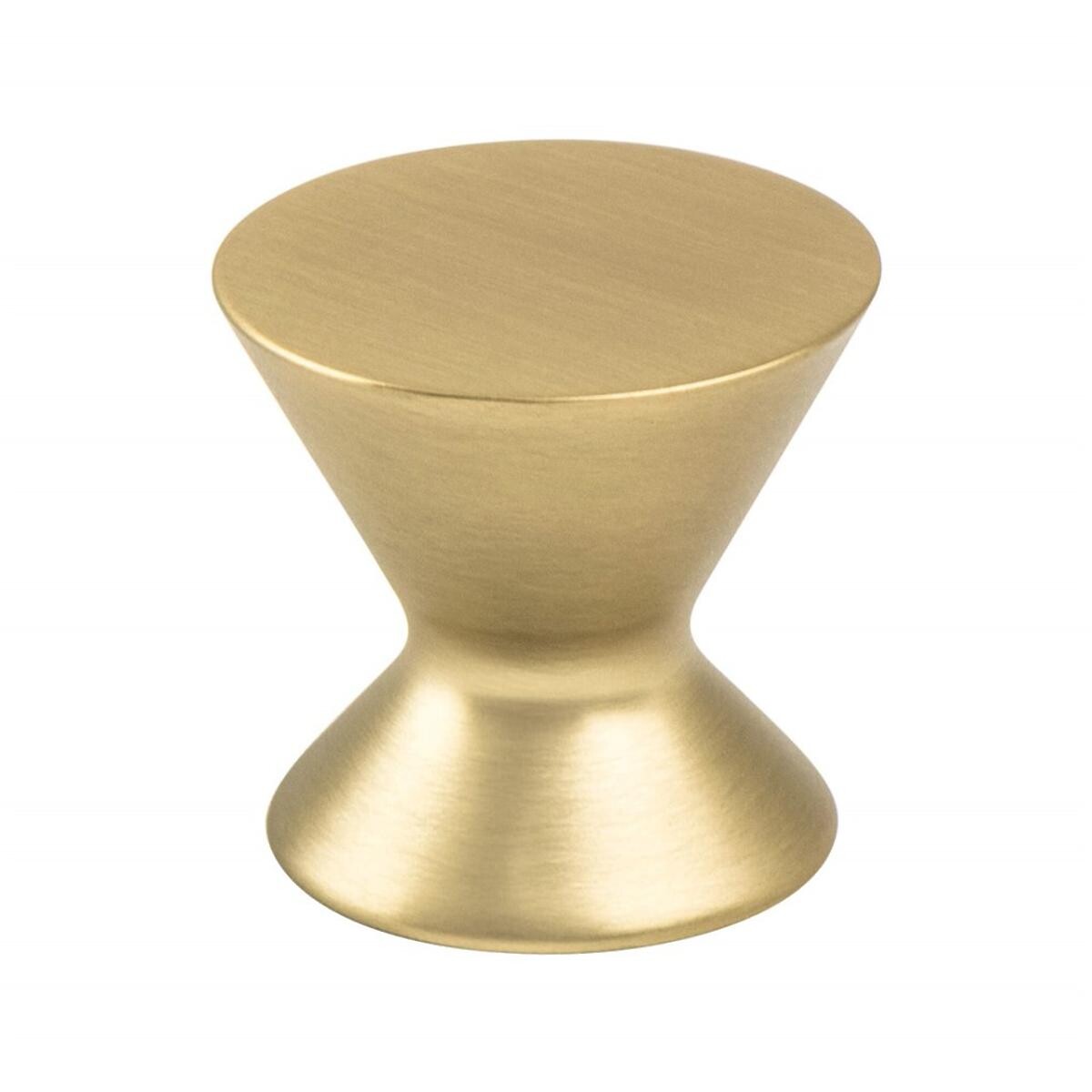 Domestic Bliss Knob 1-1/2" Modern Brushed Gold