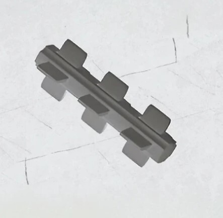 Drawer Divider - 4 Way Connector - Grey