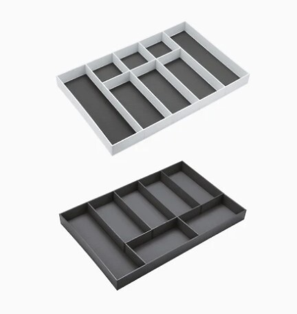 Drawer Divider Length - 2-7/8" H x 78-3/4" L - Grey