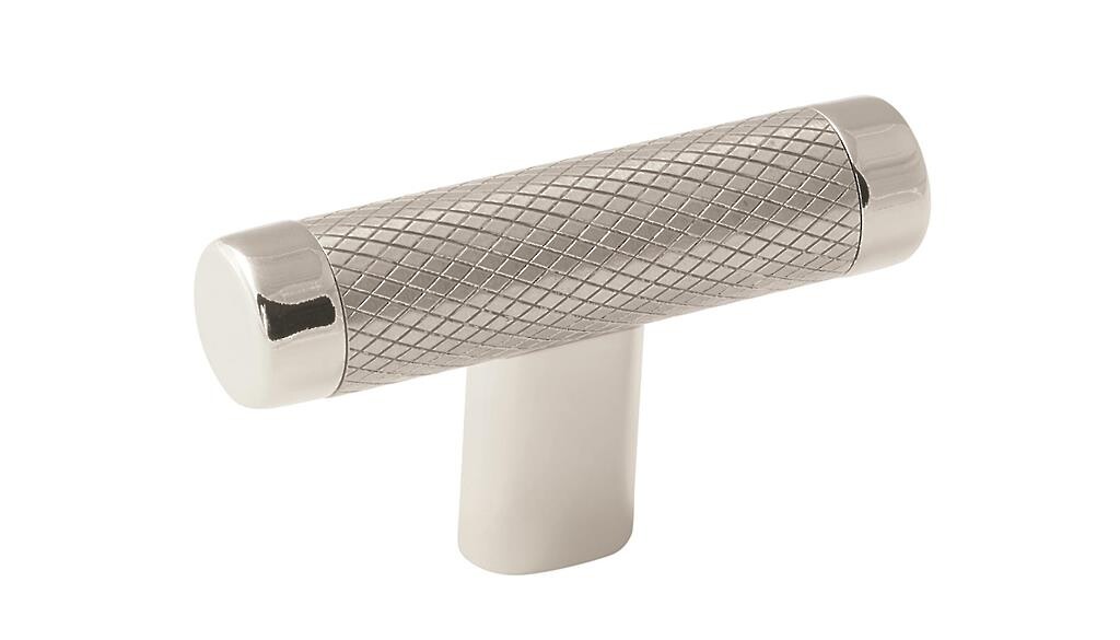 Esquire 2 5/8"(67mm) Knob - Polished Nickel/Stainless Steel