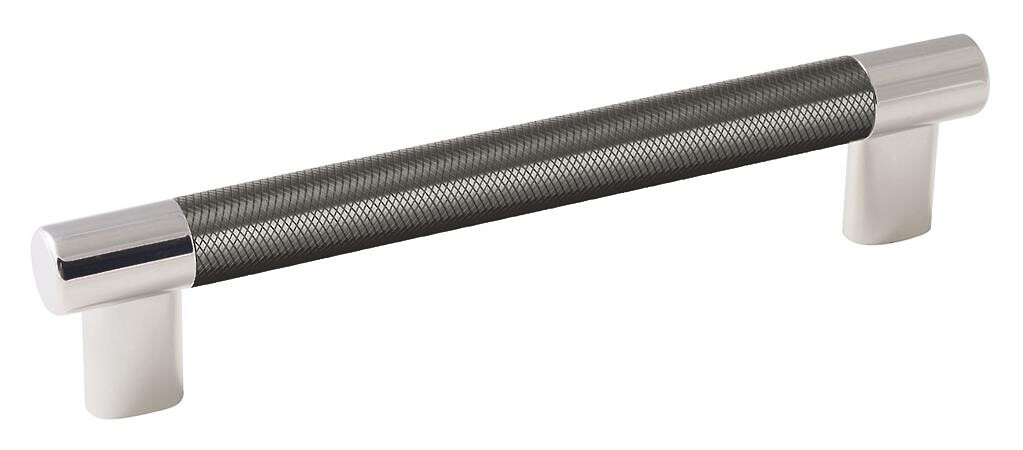 Esquire - Pull 160mm CC Polished Nickel/Gunmetal Bar Pull