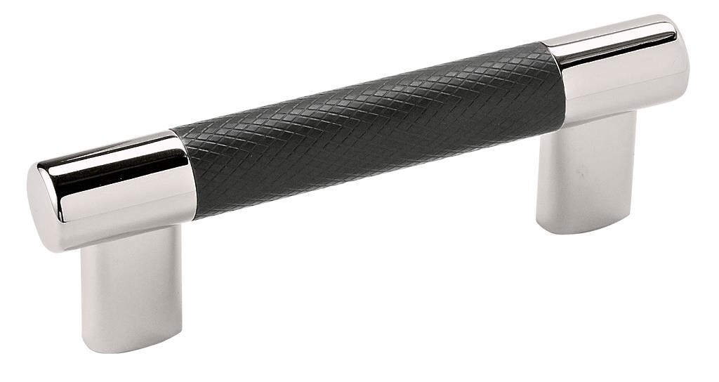 Esquire Pull 76mm/96mm CC Polished Nickel/Black Bronze