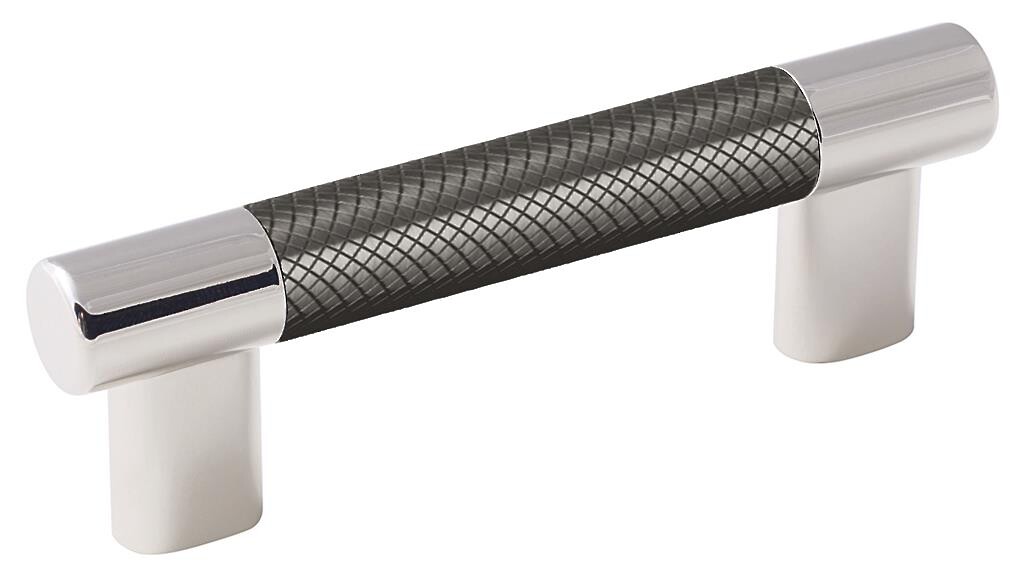 Esquire - Pull 76mm&96mm CC Polished Nickel/Gunmetal Bar Pull