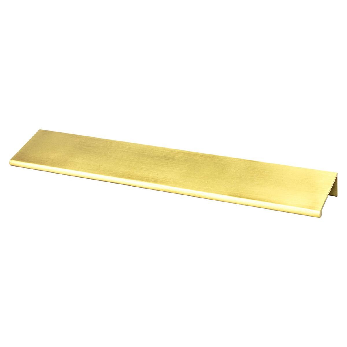 Glacier Edge Pull 9" Length Brushed Brass