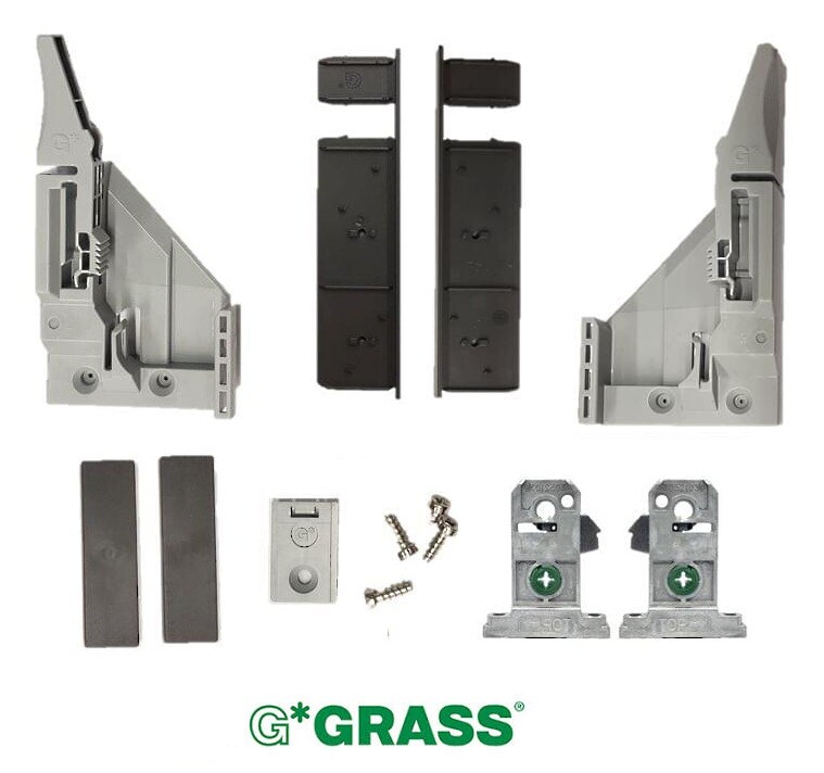 Grass - Vionaro Accessory Set for Inset Front Panel - 121mm Graphite