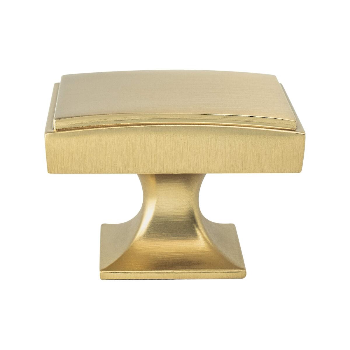 Hearthstone 1-9/16" Knob Modern Brushed Gold