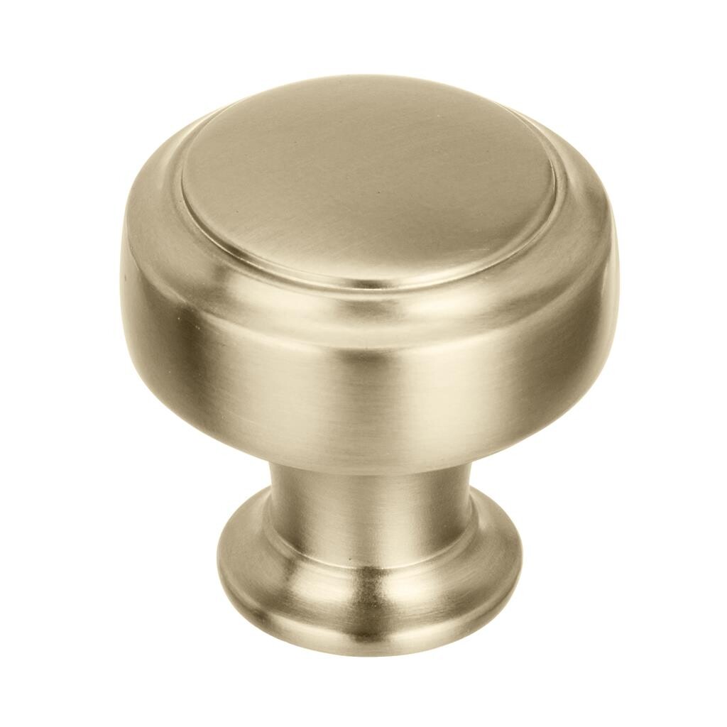 Highland Ridge 1-3/16" Round Knob Golden Champagne