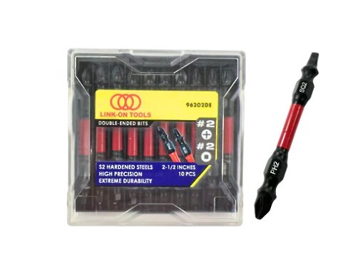 Magnetic Robertson #2 Phillips Driver Bits 2 1/2"