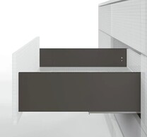 Metallic Grey Double Wall Slim Box System