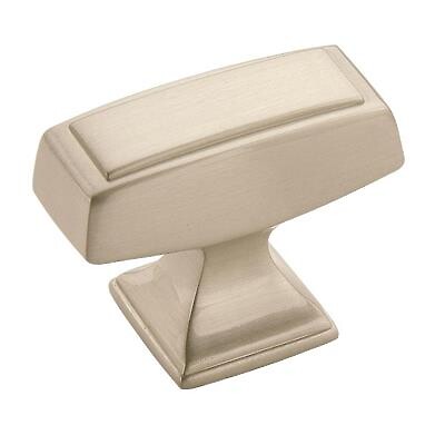 Mulholland 1-1/2" Length Knob Polished Nickel