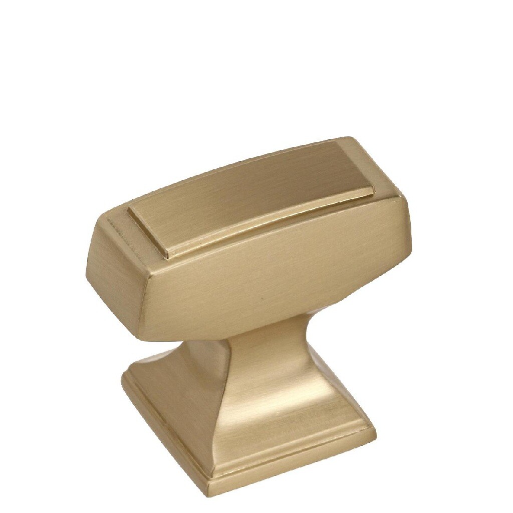 Mulholland 1-1/4" Length Knob Golden Champagne