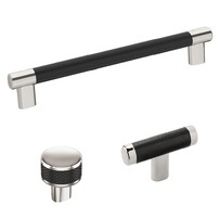 Polished Nickel / Black Bronze