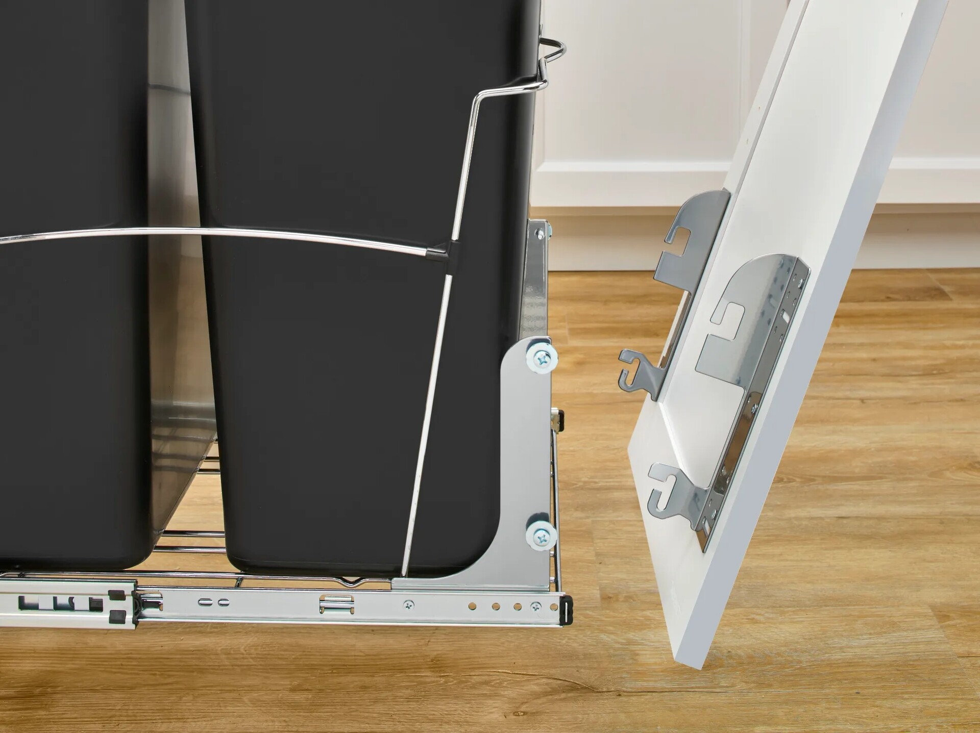 Rev-A-Shelf - Accessories Door Mount Kit for Wire Basket Sink & Base Accessories