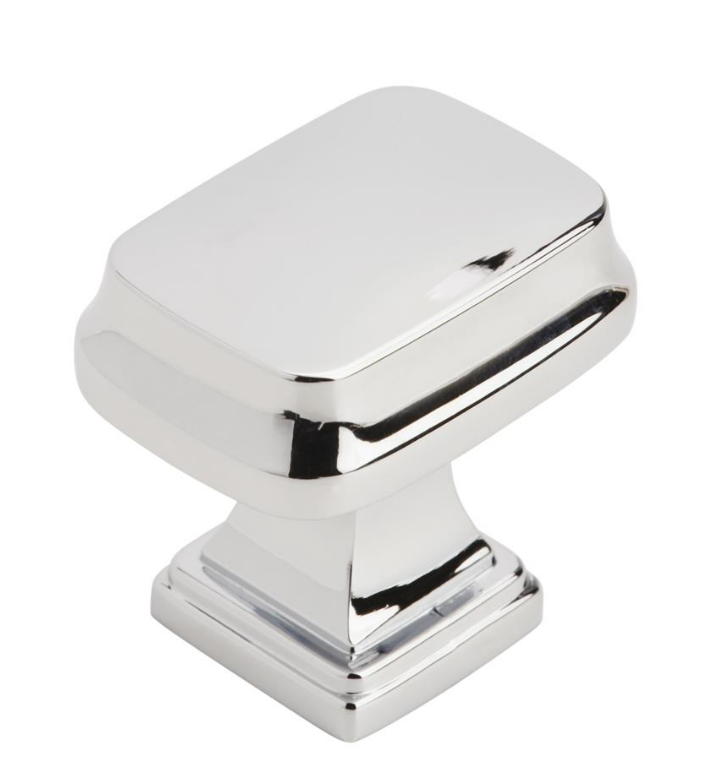 Revitalize Square Knob Polished Chrome
