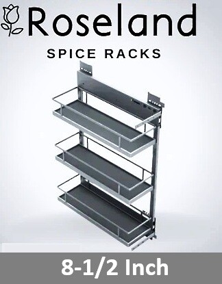Roseland Premium Spice Racks 8-1/2 inch