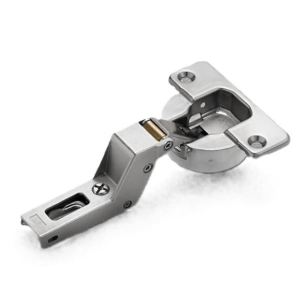 Salice N Series 94° Inset Overlay Soft-Close Hinge for Doors Up To 1-1/2" Thick, Screw-On