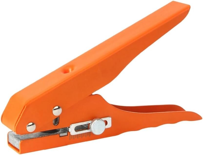 Screw cover cap cutting tool for 15mm diameter