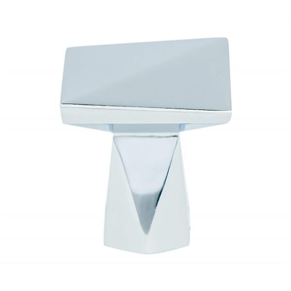 Swagger Knob 1-3/16" x 1-3/16" Polished Chrome